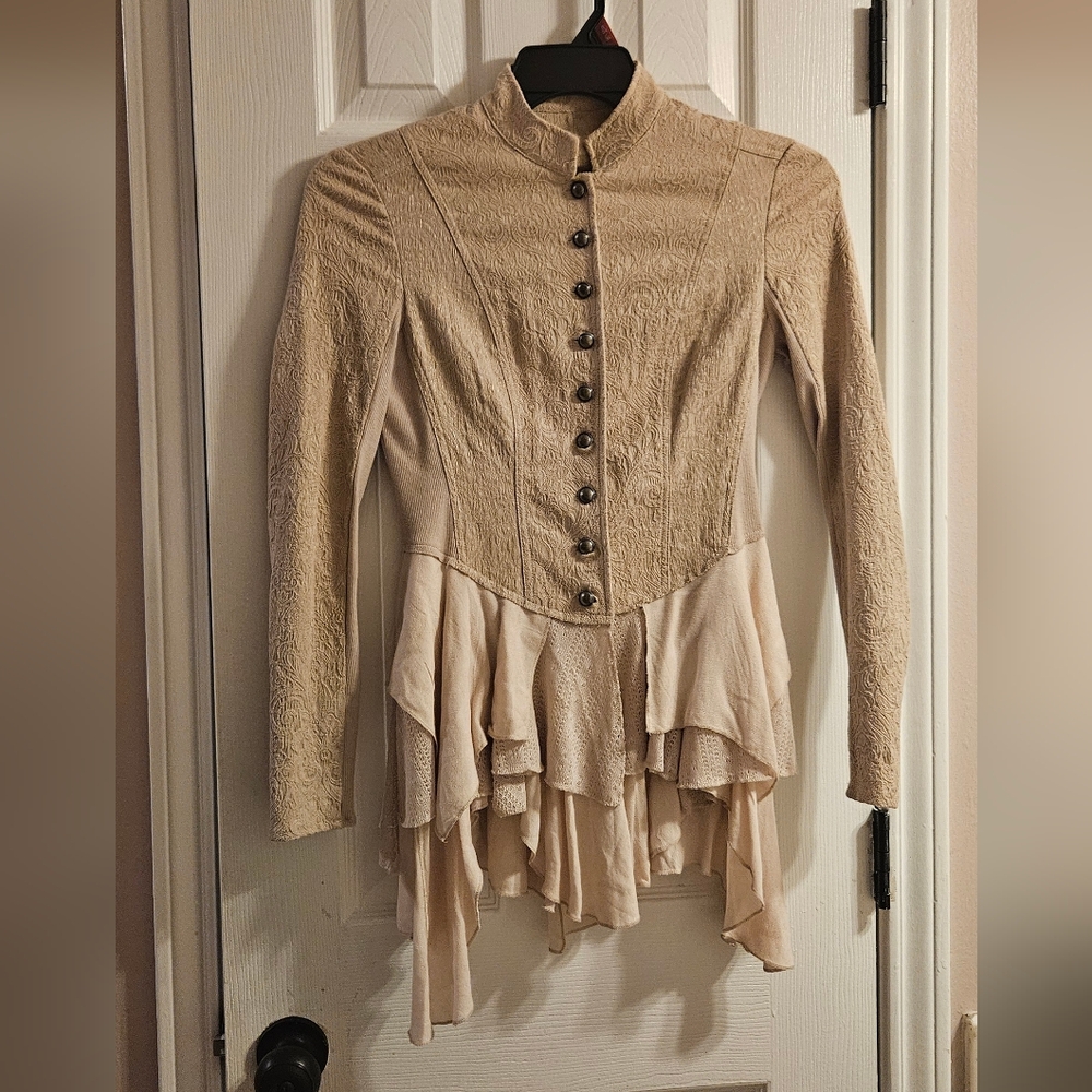 Ark & Co Textured Tan Jacket